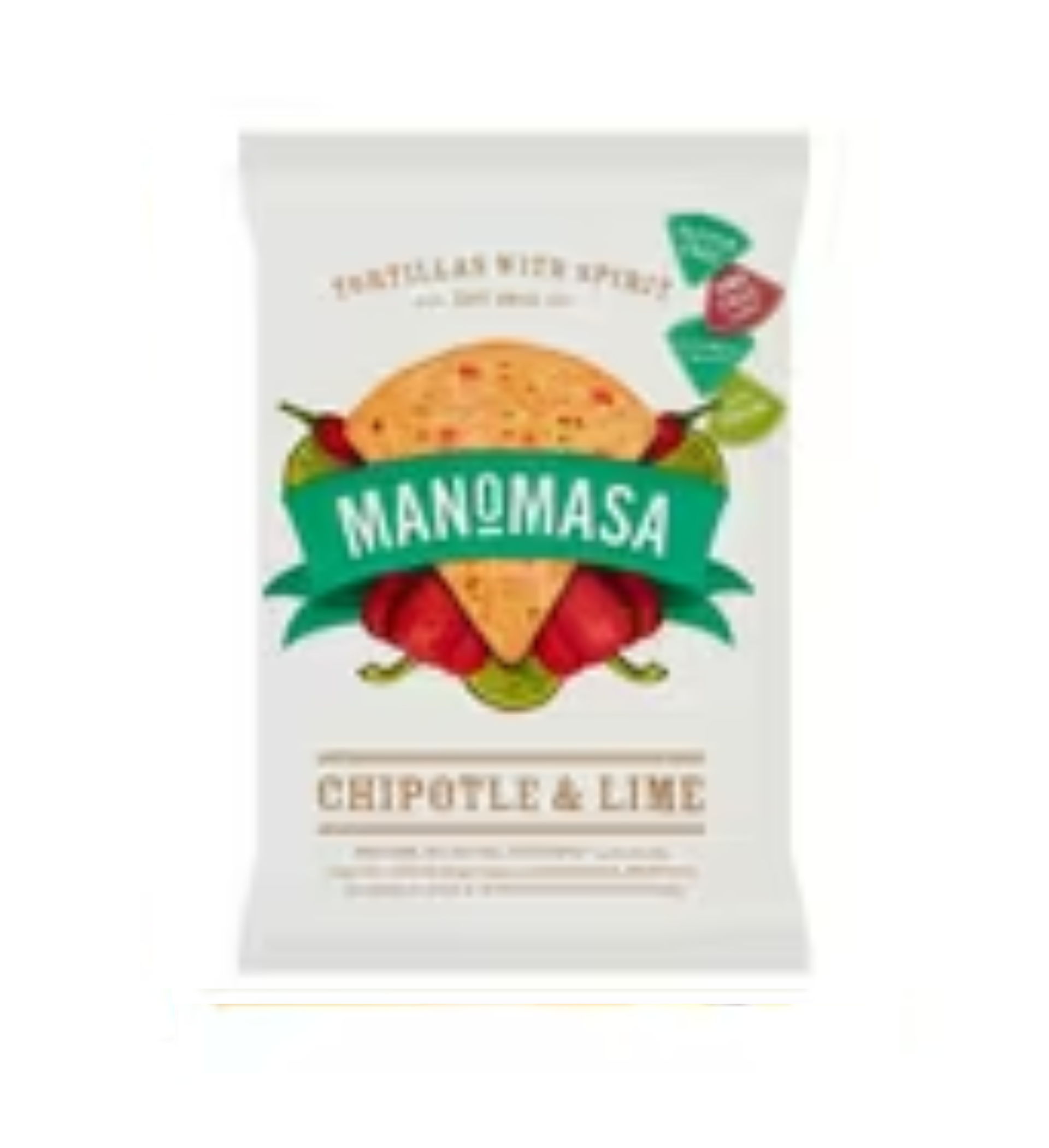 Manomasa Chipotle & Lime Tortilla Crisps